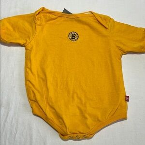 0-3M Boston Bruins Hockey onesie